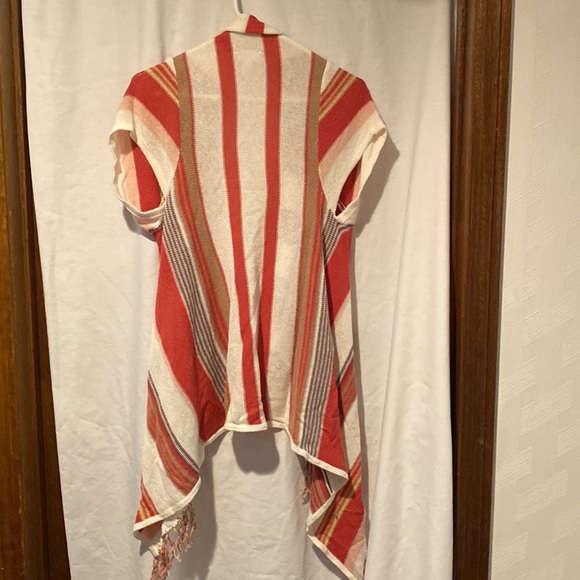 Short sleeve fridges wrap around cardigan - Picture 3 of 3